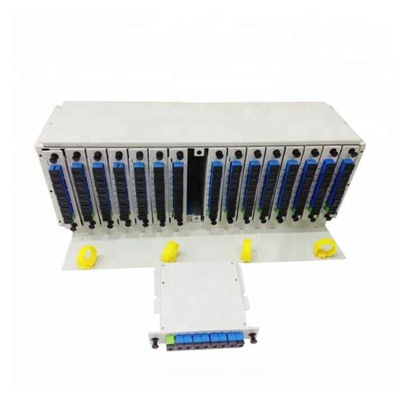 Rack Mount MPO Optical Fiber Patch Panel 144 Cores 3U LGX ROHS