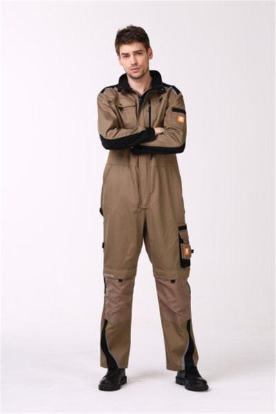 Indoor 35% Cotton Mens Work Clothes , 250gsm Mens Overalls Workwear