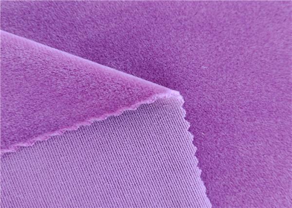 1.5mm Super Soft Velvet Polyester Spandex Velvet Fabric Plush Fabric For Garment