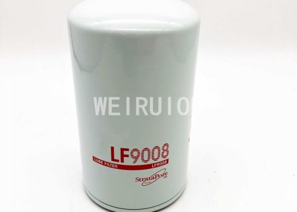 Elemento de filtro 4484495 P550596 do óleo de Machinery Spinon Lube da máquina escavadora do GV LF9008