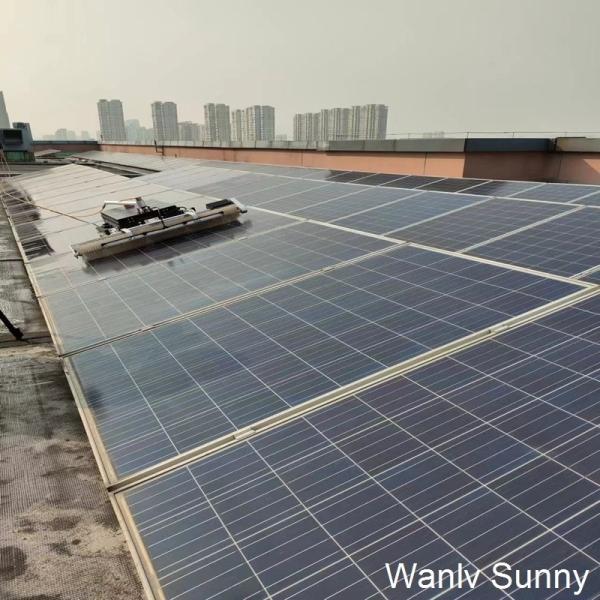 Fuel Lithium Battery Cleaning Robot for Versatile Photovoltaic Plant Maintenance