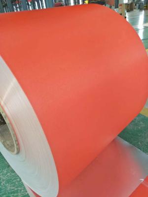 Red High Glossiness Pre Painted Steel Sheet Anti Bacterium Wear Resistant