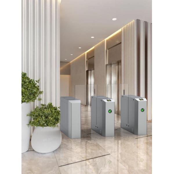 Security Sliding Gate Turnstile Pedestrian Access Control System For Office Building