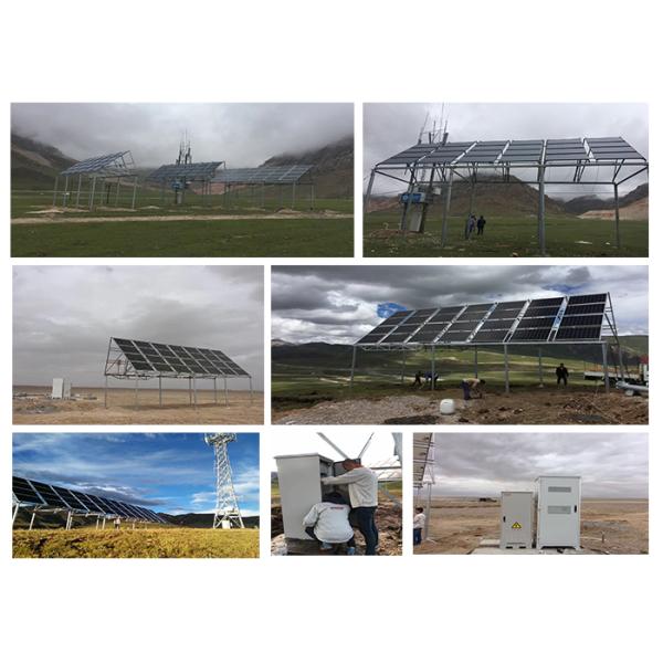 48VDC Telecom Solar Power Systems , Outdoor Telecom Rectifier System 50A Maximum Input