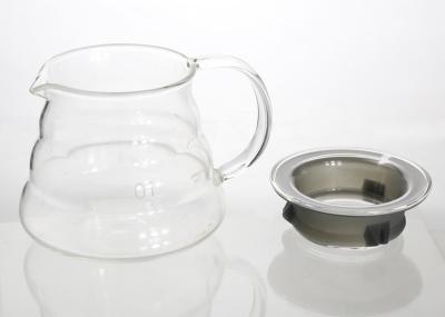 600ml Clear Drip Coffee Glass Carafe With Thickened Glass Long Service Time