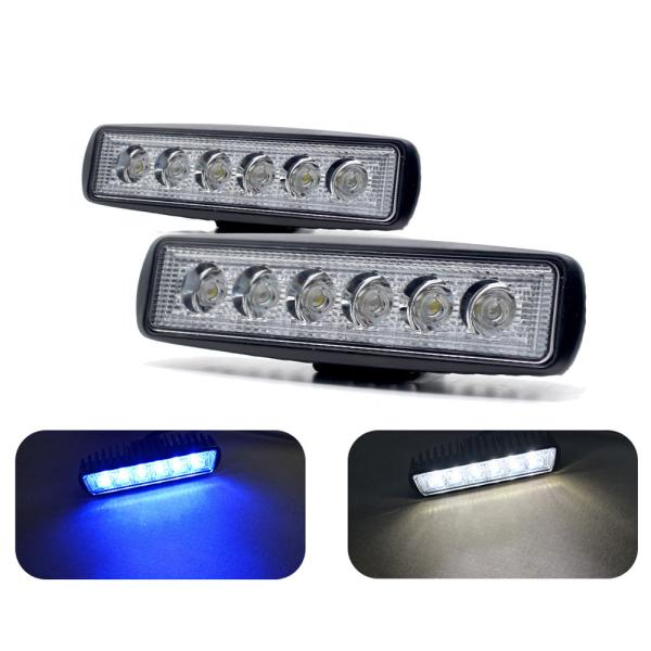 18W cor dupla 6.2inch Marine Led Flood Lights