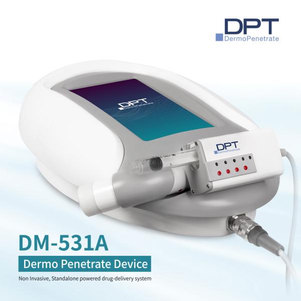 Máquina de cuidado facial de tecnología italiana de escritorio DPT No invasivo Dermo Penetrar dispositivo de rejuvenecimiento de la piel