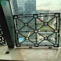 Barrière en forme de s en aluminium moderne avec le revêtement de poudre et la balustrade en aluminium