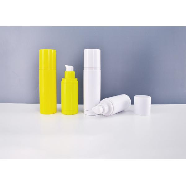 Plastic airless pump  bottle manufacturers empty primary cosmetic pacakging primary cosmetic packaging container wholesa