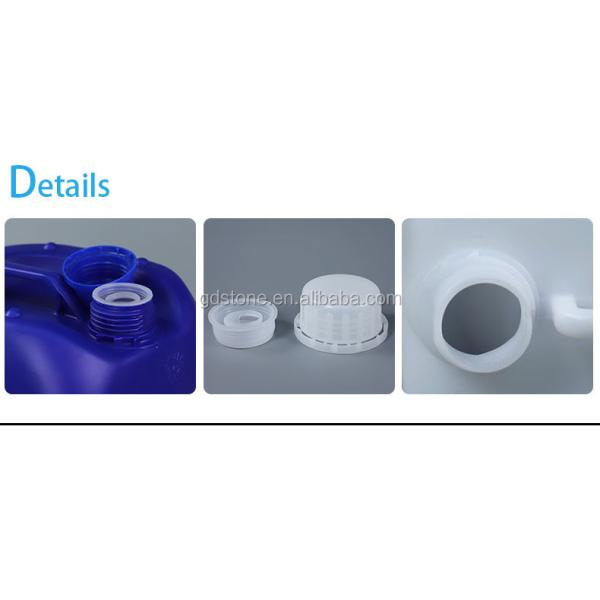 560g 10L HDPE Plastic Container With Plastic Handle Durable