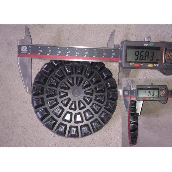 смолаа диаманта 4 дюймов прокладывает пусковую площадку каменного конкретного Terrazzo трудную полируя