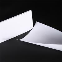 100micron White PVC Card Sheet , Printable Matte Plastic Cards Core Sheet
