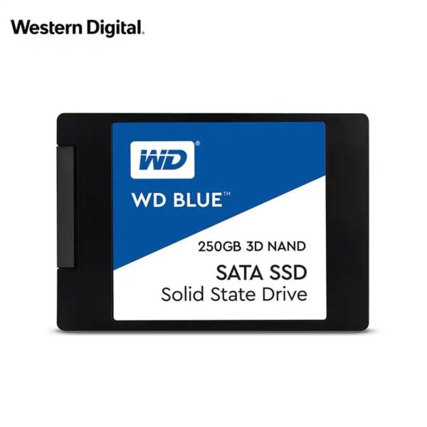 movimentação de disco rígido de circuito integrado azul NAND do SSD 250G SATA 3 para o caderno Desktop