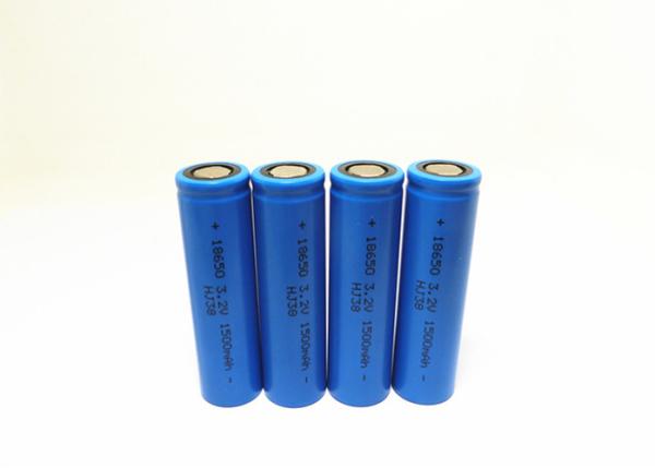 Rechargeable Lifepo4 Battery Pack 18650 3.2v 1.5ah For Solar Lamp UL MSDS UN38.3