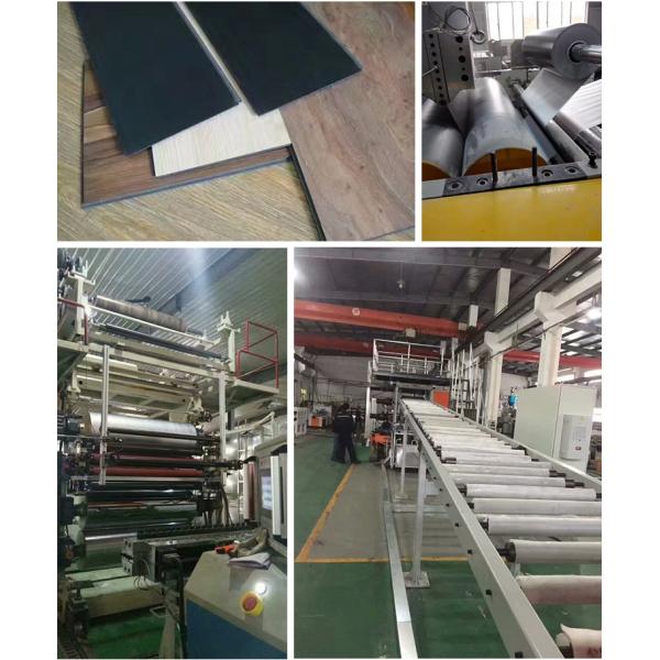 Линия экструзионной линии LVT для деревянных пластмассовых полов