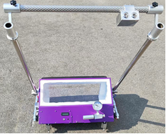 HC1400-LED Automatic Sealing Vacuum Leak Detector with Walking Wheel Auxiliary Handrail Safety Valve Pressure Vessel Tank Fillet Weld Inspection Vacuum Box