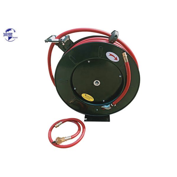 Metal Industrial Hose Reel High Pressure Retractable Air Water Fuel Oil Hose Reel