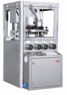 ZP- 17D Rotary Tablet Press Machine , Rotary Pill Press Equipment Low Noise