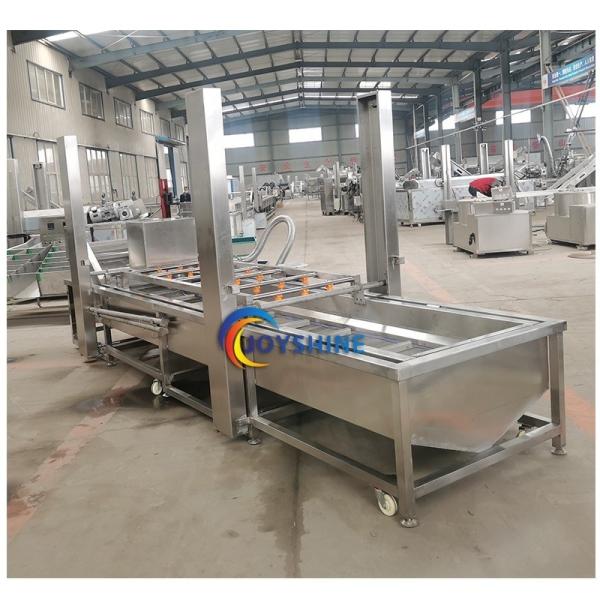 Máquina de lavar vegetais com escova de bolhas 300-500 kg/h Para cenoura mandioca Maçã