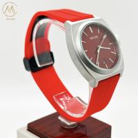 Relógio de cor brilhante de silicone esportivo com fecho de fivela 30M resistente à água