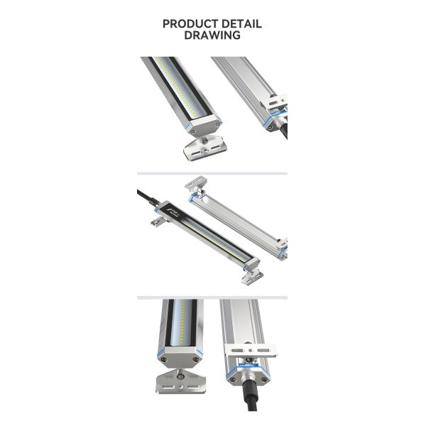 Lámpara LED a prueba de explosiones de aluminio de alta potencia de 40w y 2397lm