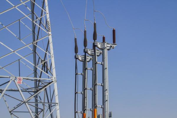 ASTM A572 66KV Electrical Transmission Steel Lattice Tower,  Galvanizated Power Tower