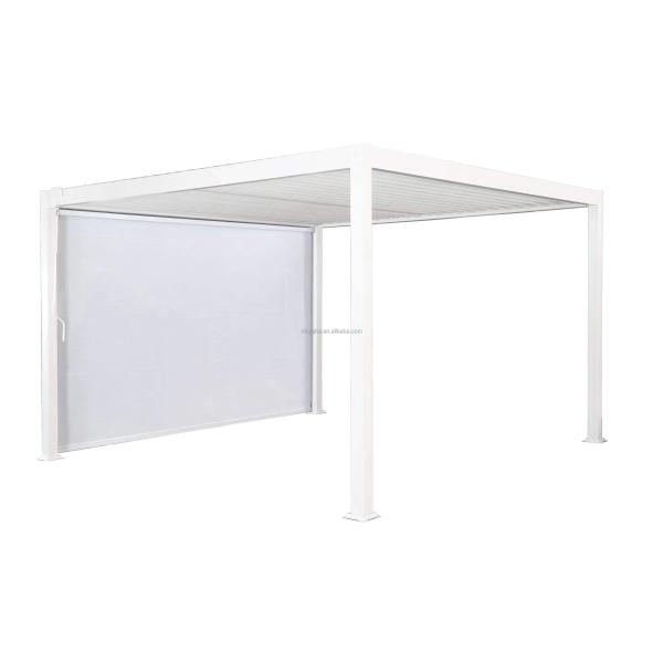 Aluminum Frame PERGOLA 3x4m Luxury Modern Outdoor Waterproof Roof Metal Garden Pergola