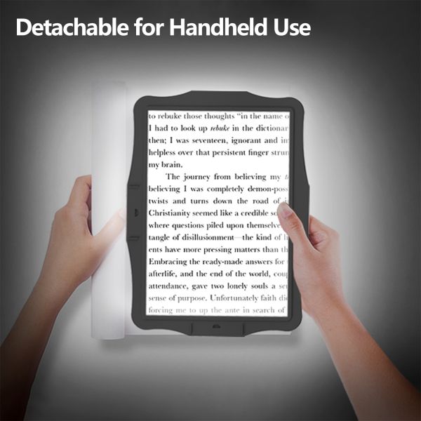 Desktop Movable Height Adjustable Floor Screen LED Magnifier Acrylic Detachable Switchable Lenses 48 Bright Eye-Care Reading