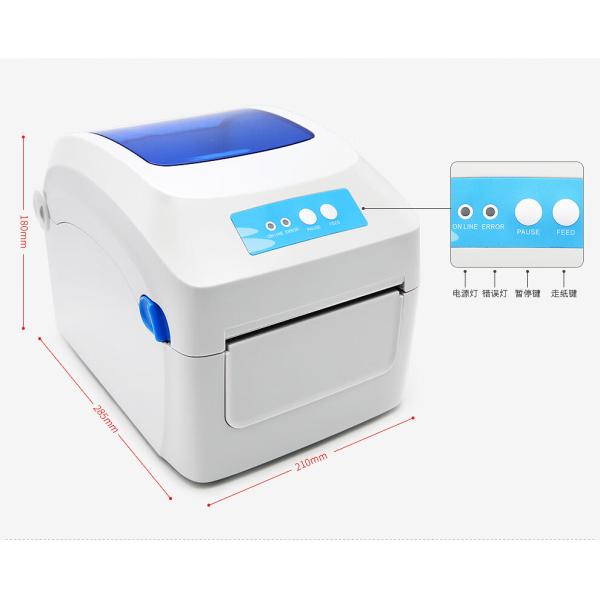 Adhesive Thermal Paper Thermal Waybill Direct Thermal Printer 1324D Model USBConnection