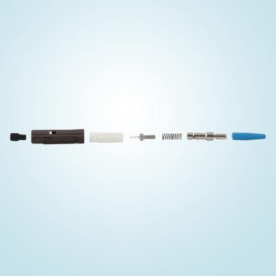 virola simples do UPC do único modo da MU do conjunto do conector da fibra ótica de 0.2dB IL 1310nm