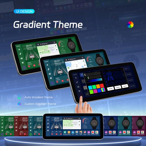 USB подключение 12,3 дюйма полный сенсорный экран QLED Android Автомобильное радио Универсальный год 6 128 ГБ