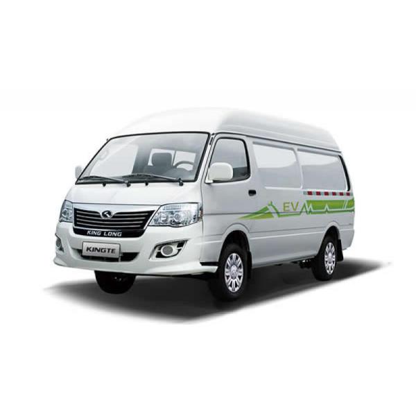 KingLong RHD Steering 11seats Mini EV Bus Passenger Vans 250km Endure Mileage