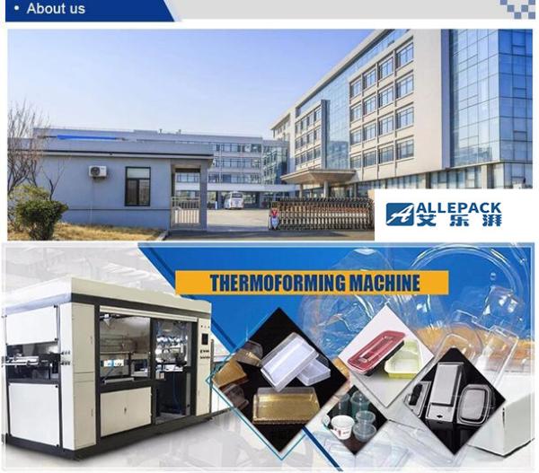 Multi Station Automatic Thermoforming Machine For Making Take Away Food Container