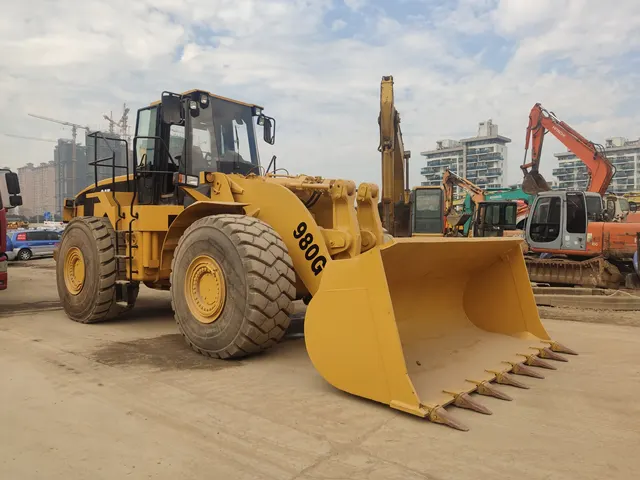 Cat Used Loader Japan Cat Cat 980g Wheel Loader Original Cat Wheel Loaders for Sale