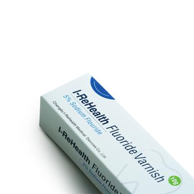 tratamento dental de secagem rápido do fluoreto da deterioração de dente do verniz 10g do fluoreto 10-15s