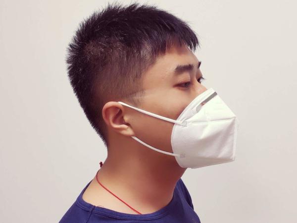 CE FDA Personal Protective KN95 Face Mask Earloop Anti Coronavirus White Color