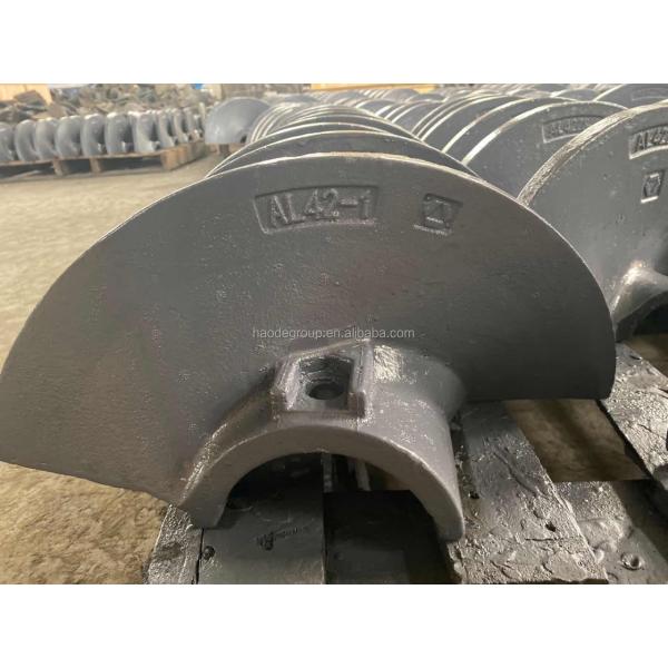 Construction Works Auger Blade Impeller Parts Distribution Screw Series for Road Paver