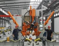 Máquina modelo da Fechar-soldadura de HM800-14000 polo claro para o mastro alto Monopole