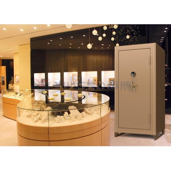 Luxury Jewely Watch Winder Safe Fingerprint Lock With Fireproof