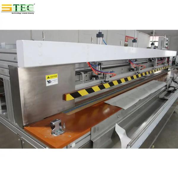 Double-Sided Fabric Welding Machine for Zipper Pocket Splicing Welding Automatic Welding Dual Working Position