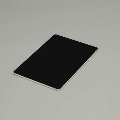 Black B1 Fireproof Aluminum Composite Panel 3mm - 7mm Fire Resistant Acp