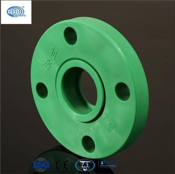 4 Inch Green Gray PPR Pipe Flange Abrasive Resist Stub End Flange PPR Green