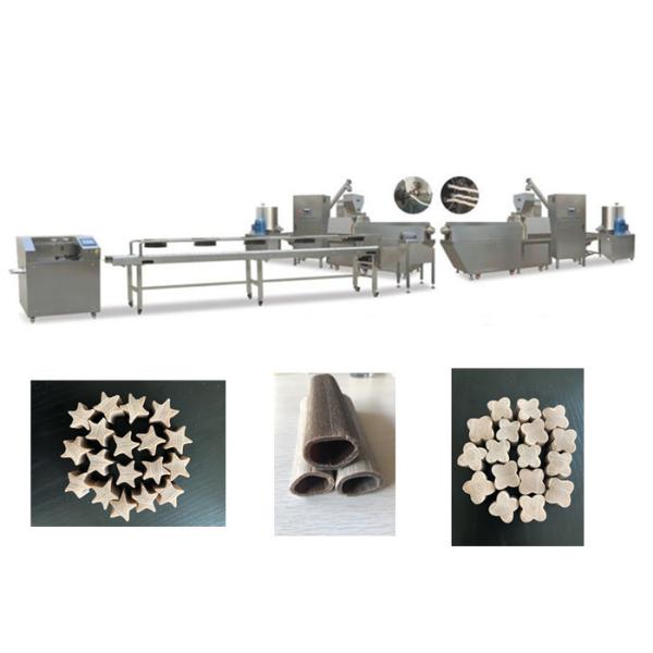 High Speed Dog Treats Processing PET Treat Machine , Pet Food Extruder Plant