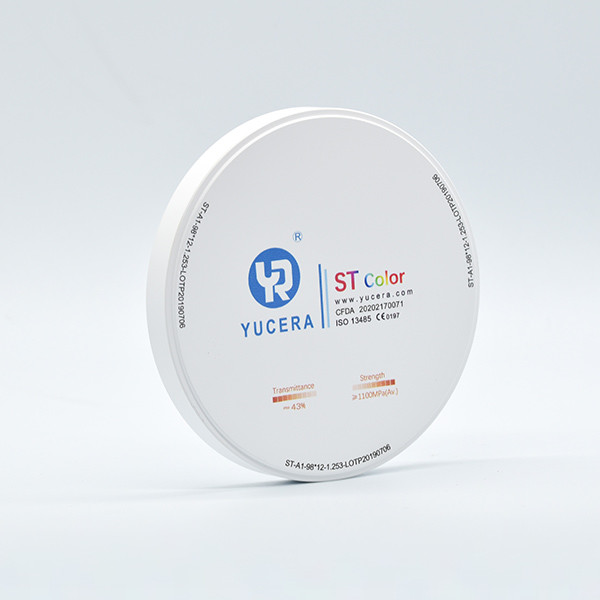 1530C Pre затеняло кулачок Cad блоков Zirconia со значениями яркости