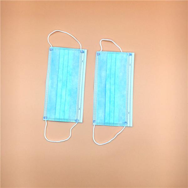 3 Ply Earloop Disposable Dust Mask / Blue Face Mask Surgical Disposable