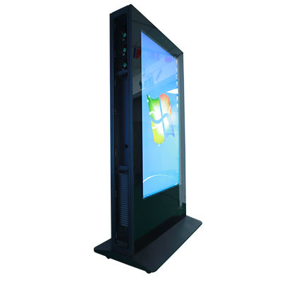 Outdoor Digital Signage Board with High Brightness 2000-3000cd/m2, Weatherproof IP65/IP66, and Wi-Fi/Ethernet Connectivity