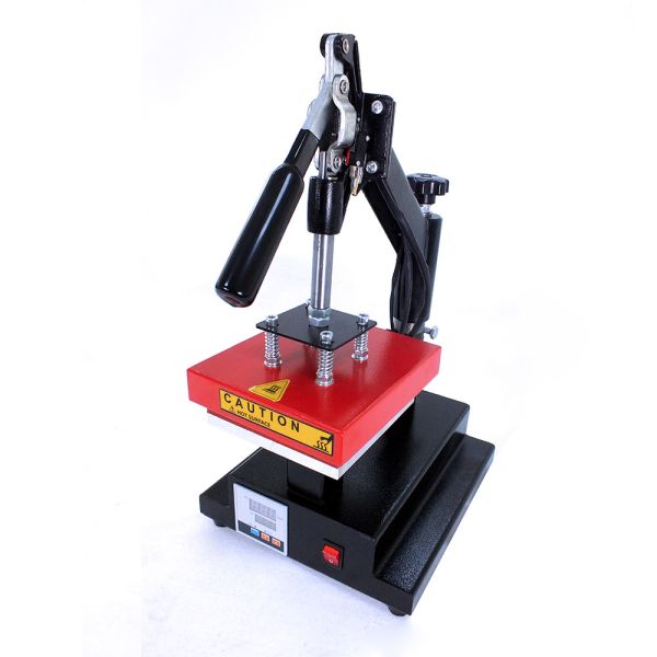 Manual Shaking Head 15x15cm Heat Press Machine Garment Logo Small Marking Transfer Equipment