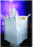 Conductiva Rectificable grandes bolsas FIBC para polvos químicos colorantes mercancías inflamables