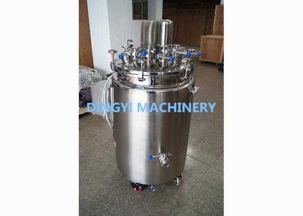 200-350L Capacity Stainless Steel Storage Tanks SS316L / SS3004 Material 