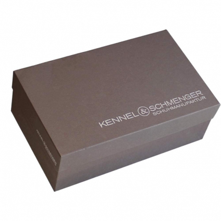 Логотип Брауна бумажный Shoebox изготовленный на заказ Shoebox Buckram нижней крышки выбитый